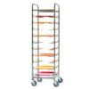 Carrello Porta Vassoi In Acciaio Inox – Gi.Metal