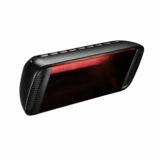 Lampada Riscaldante Ad Infrarossi Heliosa Hi-Design 66 Con Vetro Termoresistente Nero – Star Progetti Heliosa