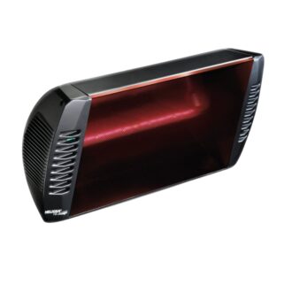 Lampada Riscaldante Ad Infrarossi Heliosa Hi-Design Wide Angle Con Telecomando Radio E Vetro Nero – Star Progetti Heliosa