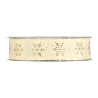 Nastro Snowflakes Oro – Piovaccari