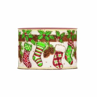 Nastro Merry Christmas Con Calze Natalizie – Piovaccari