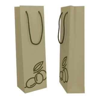 Borsa Portabottiglia Olio D'Oliva Avana – Mainetti