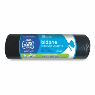 Sacco Nero In PE-LD 80 x 120 cm Per Raccolta Indifferenziata – Sacme
