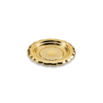 Piattini Mini Medoro Oro Tondi – Alcas