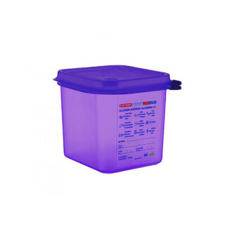 Box ermetico gastronorm 1/6 antiallergenico – Araven Box ermetico gastronorm 1/6 antiallergenico – Araven