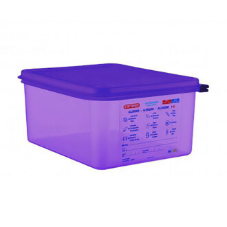 Box ermetico gastronorm 1/2 antiallergenico – Araven Box ermetico gastronorm 1/2 antiallergenico – Araven