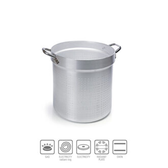 Colapasta Cilindrico 2 Maniglie Alluminio – Ballarini Professionale