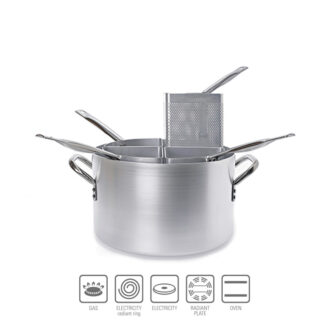 Casseruola 4 Spicchi Alluminio – Ballarini Professionale Casseruola 4 Spicchi Alluminio – Ballarini Professionale