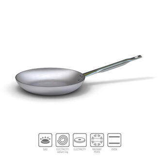 Padella Bassa Alluminio – Ø 24 x H 4,5 cm – Ballarini Professionale