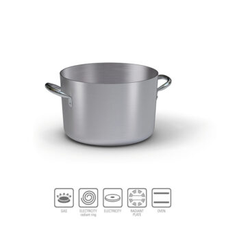 Casseruola Alta Alluminio 2 Maniglie – Ballarini Professionale