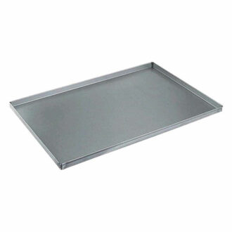 Teglia Da Forno Inox Con Bordo A Spigolo Teglia Da Forno Inox Con Bordo A Spigolo