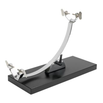 Morsa Prosciutto Iberico In Acciaio Inox Con Base In Legno – Ambrogio Sanelli