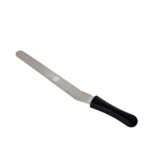 Spatola Stretta Flessibile Piegata In Accaiao Inox Con Manico In Nylon – Svanera