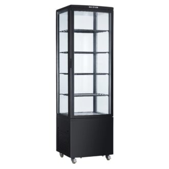 Vetrina Refrigerata VRN 235 Nera +2°C/+12°C 235 lt – Beckers