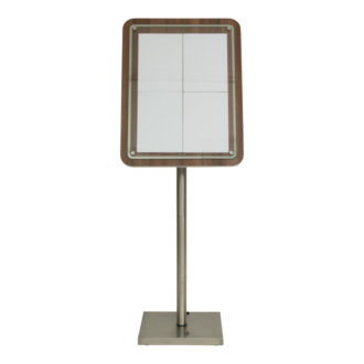 Display Per Esterno 4 Fogli A4 Noce – Securit