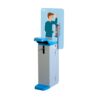 Dispenser A Gomito In Acciaio Verniciato Con Pannello E Colonna – Stil Casa