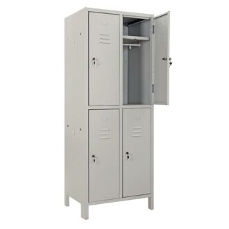 Armadio Spogliatoio Doppio 4 Ante – Prometal