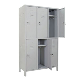 Armadio Spogliatoio Triplo 6 Ante – Prometal