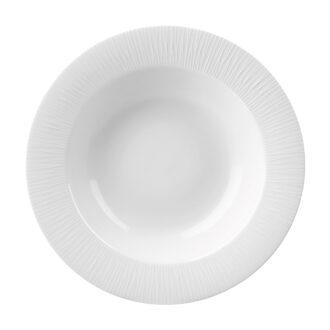 Piatto Fondo Pasta Bamboo Bianco – Churchill