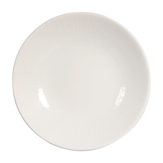 Piatto Fondo Coupe Bamboo Bianco – Churchill