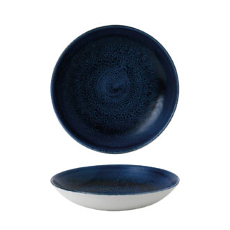 Piatto Coupe Fondo Stonecast Plume Ultramarine – Churchill