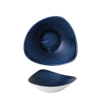 Piatto Triangolare Fondo Stonecast Plume Ultramarine – Churchill
