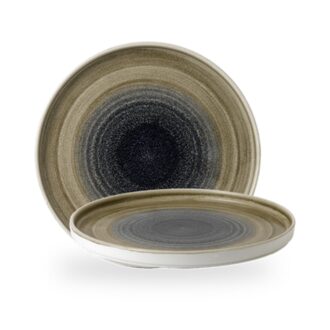 Piatto Piano Chef Con Bordo Stonecast Aqueous Bayou Ø 26 cm – Churchill Piatto Piano Chef Con Bordo Stonecast Aqueous Bayou Ø 26 cm – Churchill