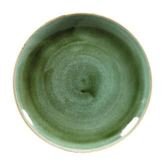 Piatto Coupe Bowl Stonecast Samphire Green – Churchill Piatto Coupe Bowl Stonecast Samphire Green – Churchill