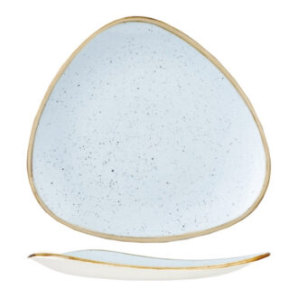 Piatto Triangolare Piano Stonecast Duck Egg Blue – Churchill Piatto Triangolare Piano Stonecast Duck Egg Blue – Churchill