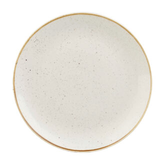 Piatto Piano Stonecast Barley White – Churchill Piatto Piano Stonecast Barley White – Churchill