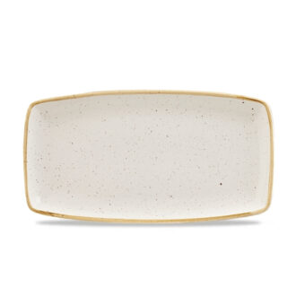 Piatto Rettangolare Piano Stonecast Barley White – Churchill Piatto Rettangolare Piano Stonecast Barley White – Churchill