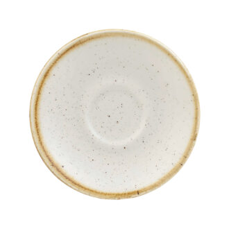 Piattino Tazza Cappuccino Stonecast Barley White – Churchill Piattino Tazza Cappuccino Stonecast Barley White – Churchill
