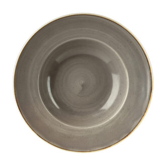 Piatto Fondo Stonecast Peppecorn Grey – Churchill
