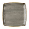 Piatto Quadrato Stonecast Peppecorn Grey – Churchill