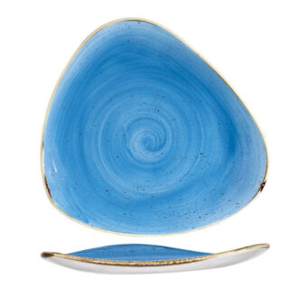 Piatto Triangolare Piano Stonecast Cornflower Blue – Churchill Piatto Triangolare Piano Stonecast Cornflower Blue – Churchill
