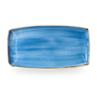 Piatto Rettangolare Piano Stonecast Cornflower Blue – Churchill Piatto Rettangolare Piano Stonecast Cornflower Blue – Churchill