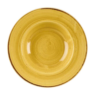 Piatto Fondo Stonecast Mustard Seed Yellow – Churchill