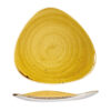 Piatto Triangolare Piano Stonecast Mustard Seed Yellow – Churchill