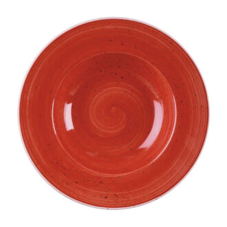 Piatto Fondo Stonecast Berry Red – Churchill