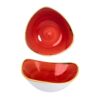 Piatto Triangolare Fondo Stonecast Berry Red – Churchill