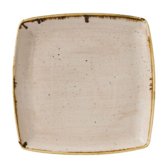 Piatto Quadrato Stonecast Nutmeg Cream – Churchill Piatto Quadrato Stonecast Nutmeg Cream – Churchill