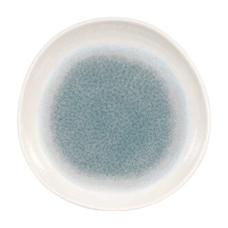Piatto Fondo Organic Studio Prints Raku Topaz Blue – Churchill
