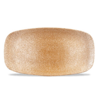 Piatto Rettangolare Piano Raku Garnet Orange – Churchill