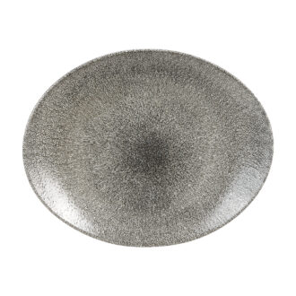 Piatto Ovale Piano Studio Prints Raku Black – Churchill Piatto Ovale Piano Studio Prints Raku Black – Churchill