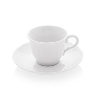 Tazza Latte Con Piattino Venice – Güral Porselen