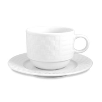 Tazza Caffè Con Piattino London – Güral Porselen Tazza Caffè Con Piattino London – Güral Porselen