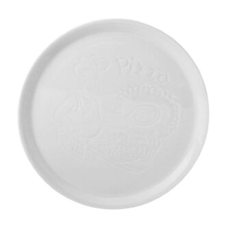 Piatto Pizza Decorato Tramonti – Güral Porselen Piatto Pizza Decorato Tramonti – Güral Porselen