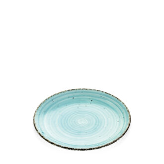 Piatto Piano Avanos Turchese – Güral Porselen Piatto Piano Avanos Turchese – Güral Porselen