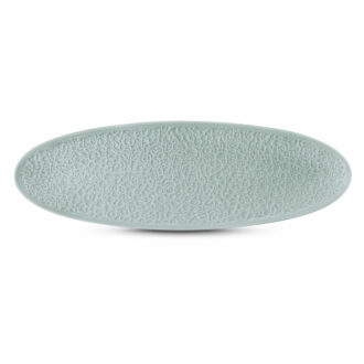 Piatto Ovale Blu Artico Pieno Rilevo Nori – Seltmann Piatto Ovale Blu Artico Pieno Rilevo Nori – Seltmann