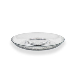 Piatto Estonia Chip N Dip Vetro Trasparente Varie Dimensioni – ArdaCam